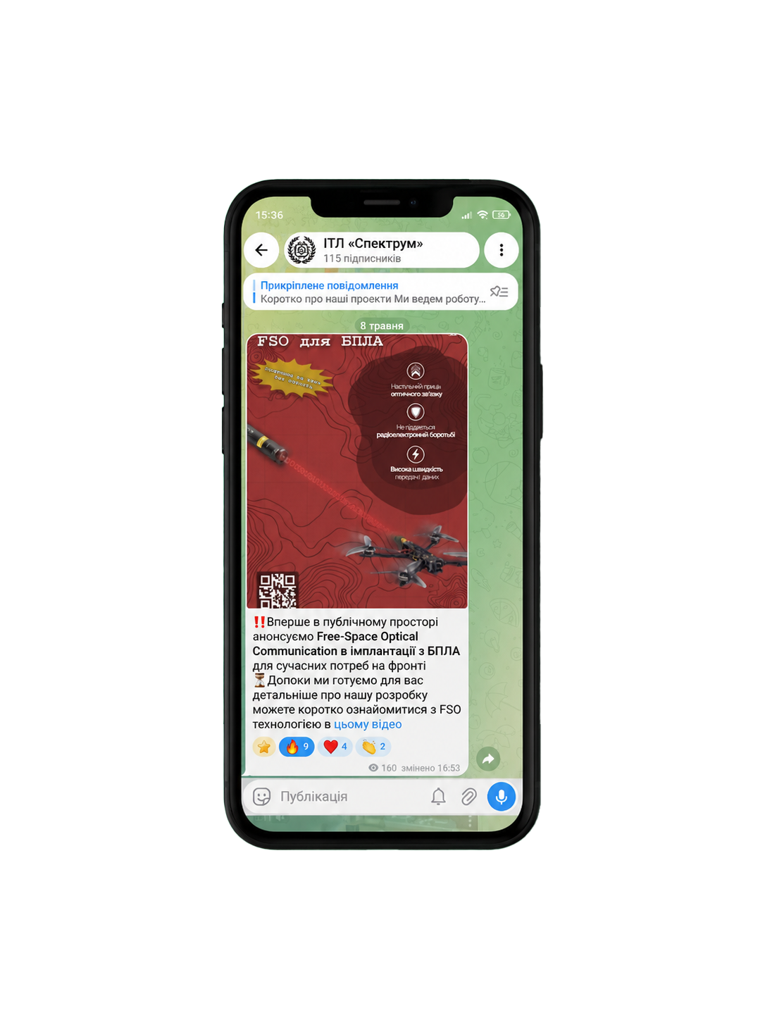 Telegram Channel Preview